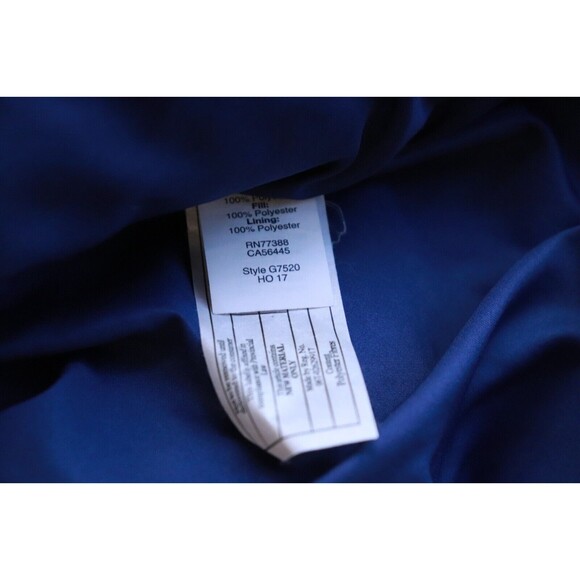 J. Crew Vest‎ Womens Puffer Diamond Quilted Full Zip Small Blue Gorpcore - Picture 8 of 8